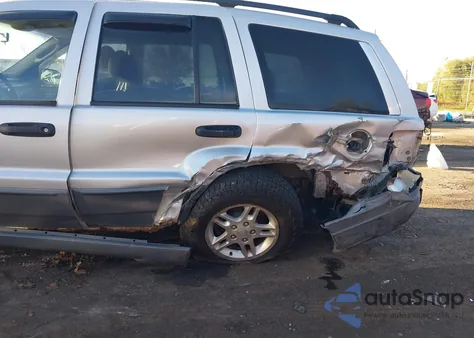 2002 Jeep Grand Cherokee Laredo из США, поврежденный, VIN 1J4GW48S22C256176